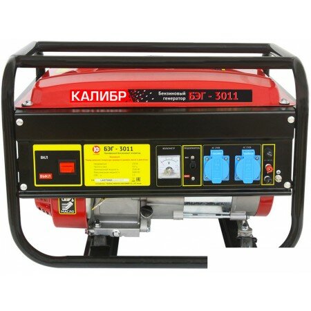 Бензиновый генератор Калибр БЭГ-3011