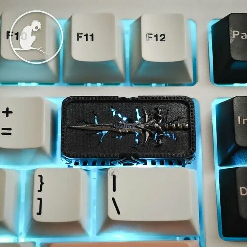 SHIMANG Warcraft Frostmourne Колпачок для клавиш из смолы, Frostmourne