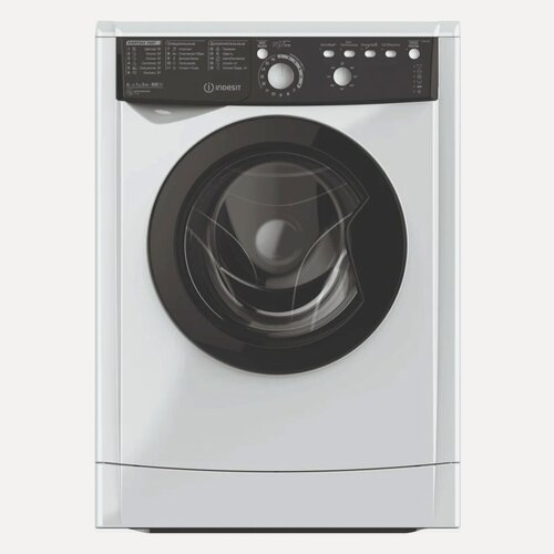 Изображение товара Стиральная машина Indesit EWSB 5085 BK , 5 кг белья, 800 оборотов/минуту, 16 программ