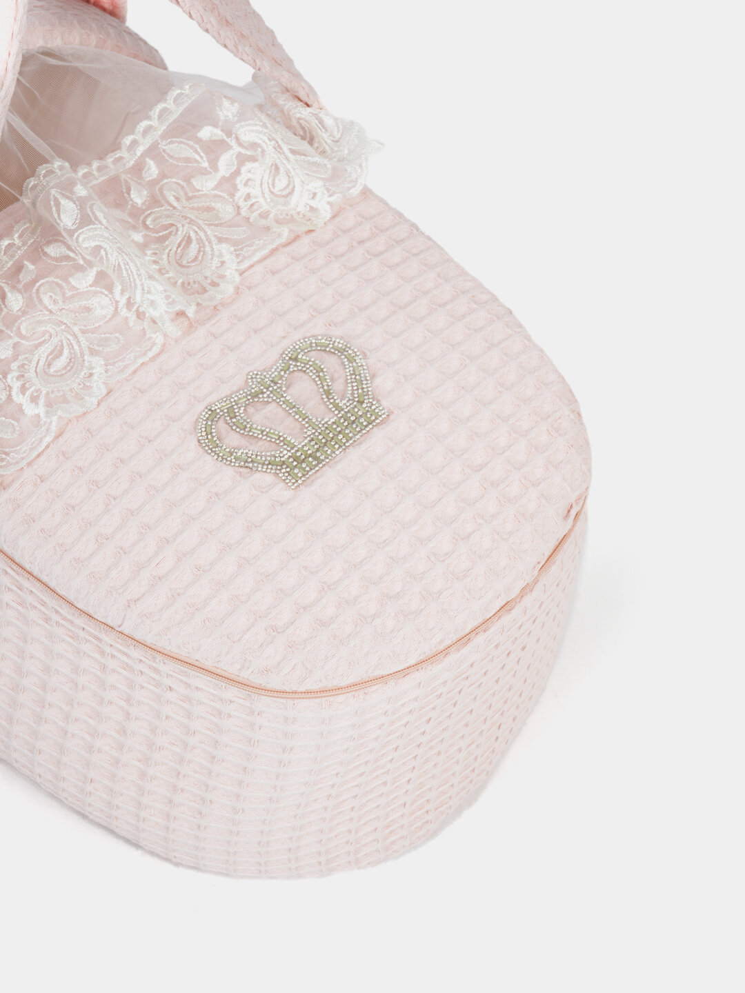 Козина для новорожденных, с матрасом, конверт, карманы, для мальчика, девочки — фото 1