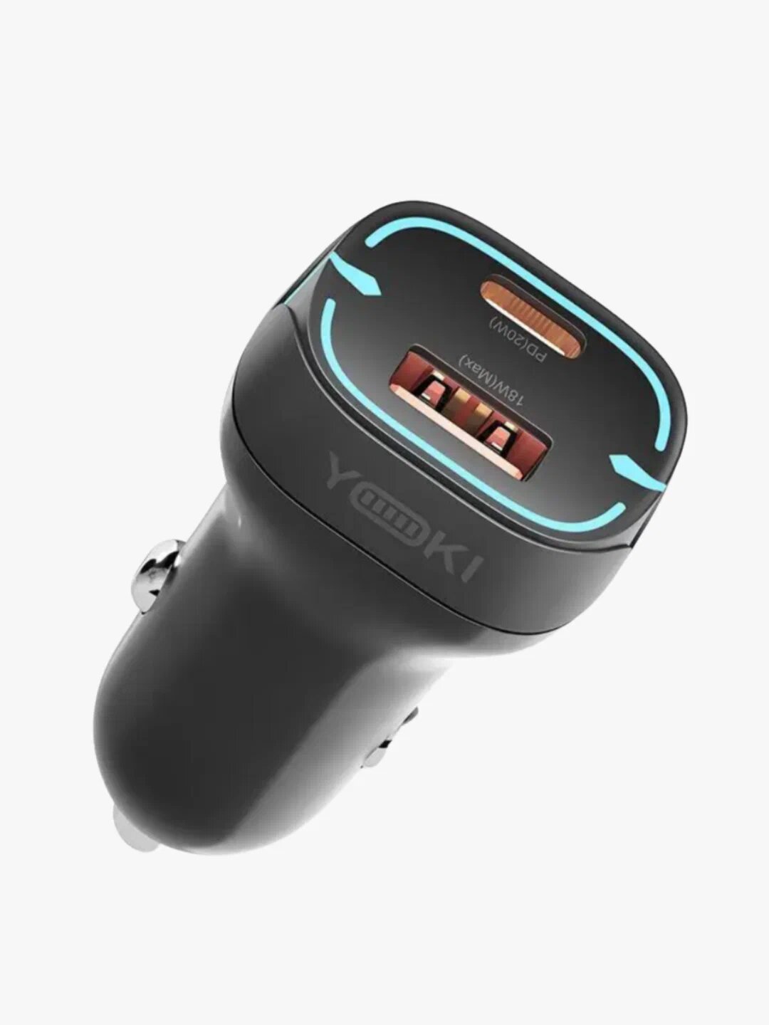 Автомобильное зарядное устройство "Original", USB-C/QC3.0, мощность 58 Вт — фото 1