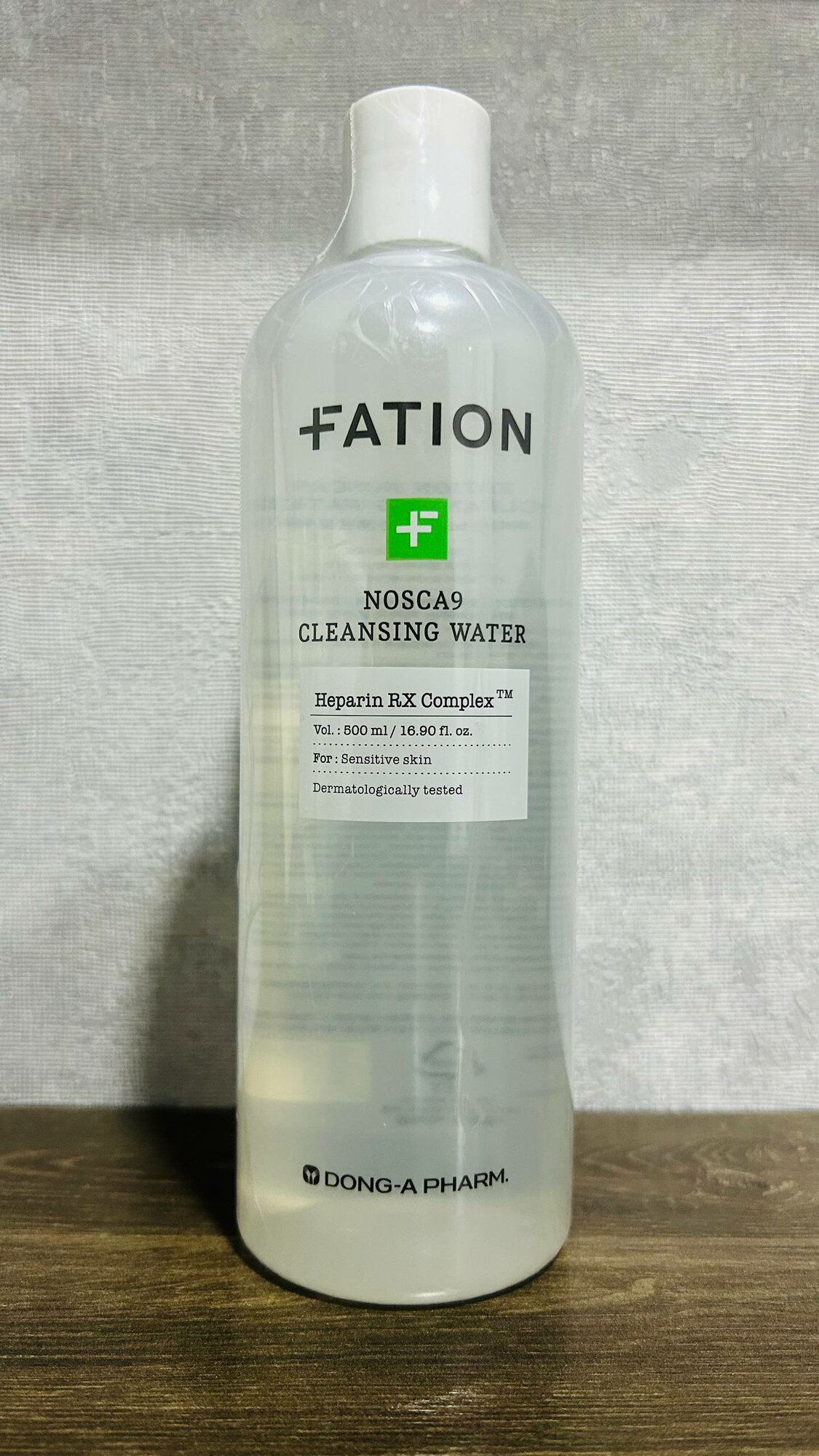 Очищающая вода FATION NOSCA9, для удаления макияжа и загрязнений, для чувствительной кожи