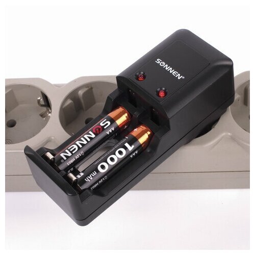 Батарейки аккумуляторные комплект 2 SONNEN AAA (HR03) Ni-Mh 1000 mAh в блистере, 2 шт - фотография № 5