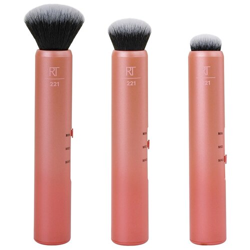 Кисть для тональной основы и консилера 3-в-1 Real Techniques Custom Complexion Brush