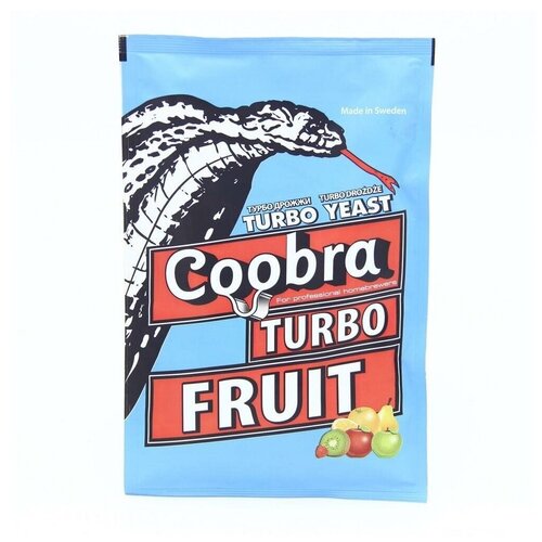 Дрожжи Coobra Turbo Fruit спиртовые (1 шт. по 40 г)