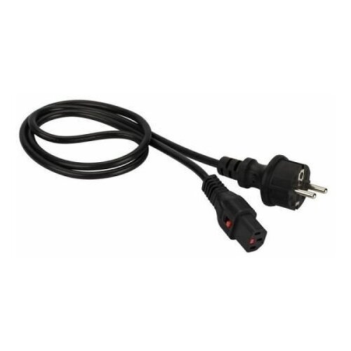 Кабель питания Lanmaster LAN-PP13L/SH-1.0-BK