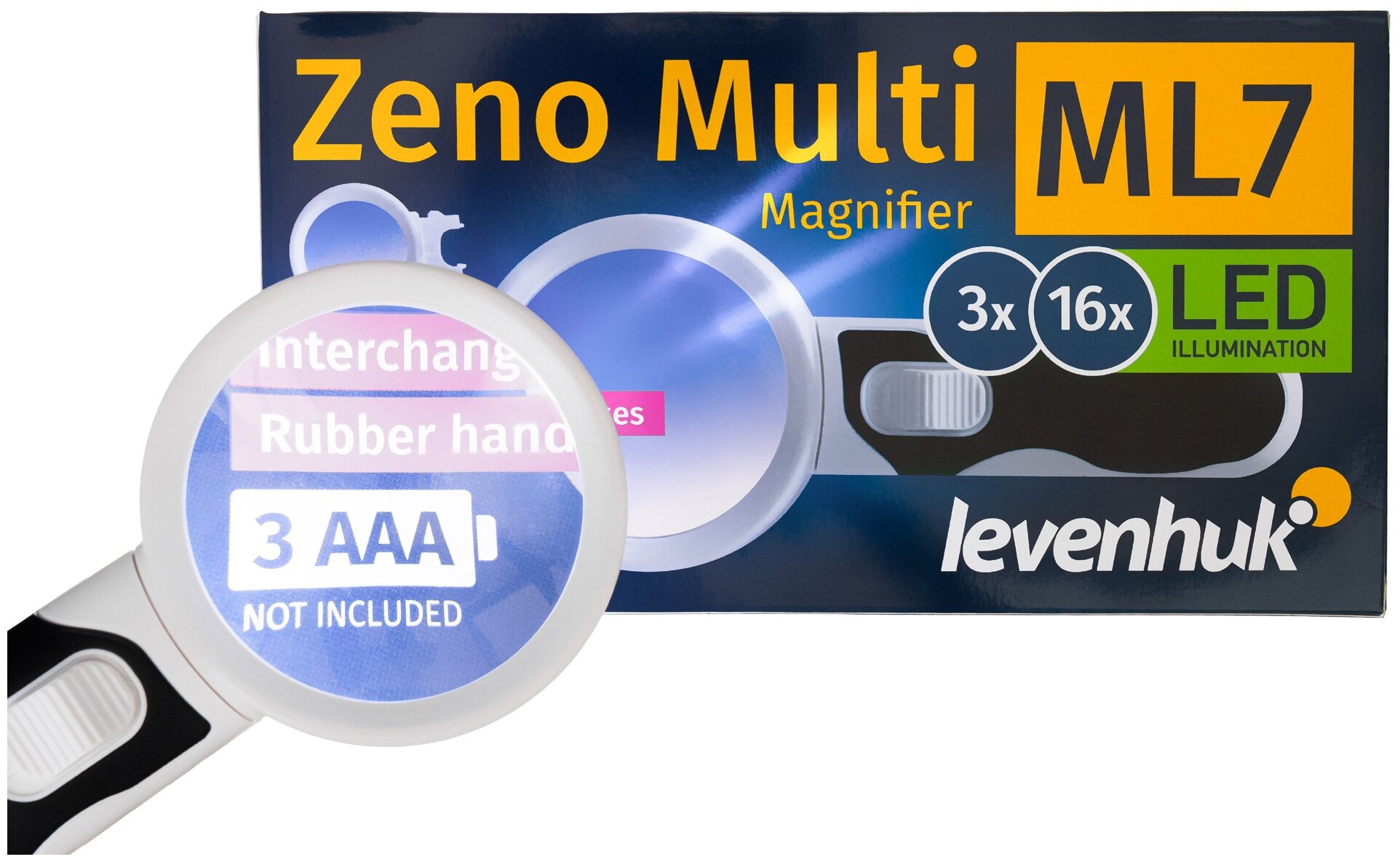 Мультилупа Levenhuk (Левенгук) Zeno Multi ML7 - фото №3