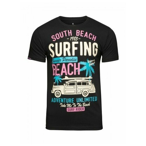 Футболка Athletic pro. Surfing Black L