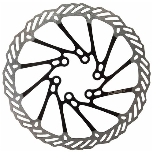 Тормозной диск велосипедный (ротор) CL-160 (160мм) CLARKS диск тормозной ротор 180 мм 6 болтов серебристый clarks cl 180
