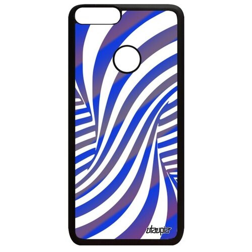 фото Противоударный чехол для телефона // huawei p smart 2018 // "иллюзия торнадо" мираж смерч, utaupia, голубой