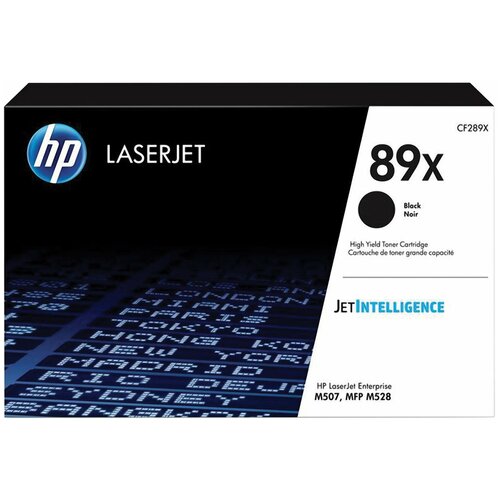 Картридж лазерный HP (CF289X) для HP LaserJet Enterprise M507dn/x/528dn и др, ресурс 10000 страниц, оригинальный