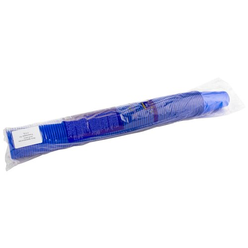 Стакан Metro Professional одноразовый пластиковый синий,100 шт,200мл - Abm