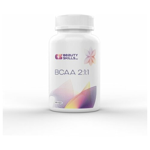 фото Аминокислоты bcaa 2:1:1 в капсулах комплексная пищевая добавка 140 капсул beauty skills_