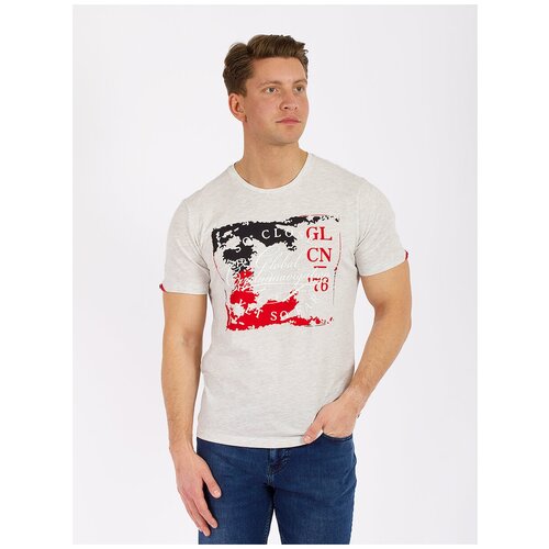 фото Футболка mcl серый-меланж, размер l