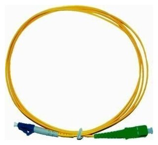 Патч-корд оптический (optic patch cord) LC/UPC-SC/APC одномодовый (singlemode, sm) 2 метра