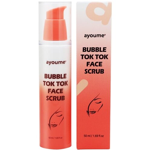 Кислородный скраб для лица [Ayoume] Bubble Tok Tok Fase Scrub