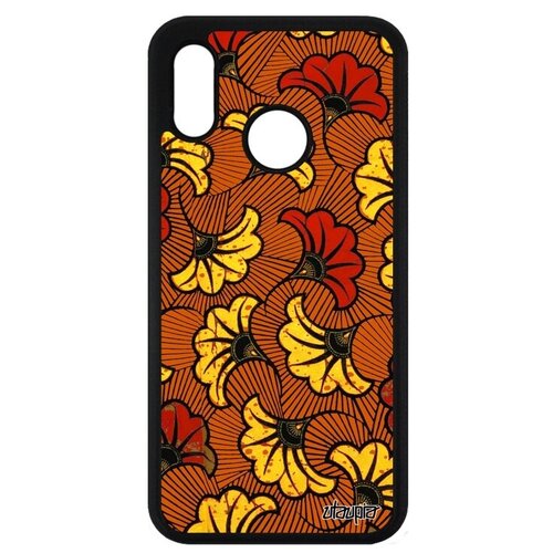 фото Защитный чехол для телефона // huawei p20 lite // "африканский принт" узор мотив, utaupia, фиолетовый