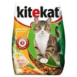 Kitekat корм для взрослых кошек, с курочкой аппетитной 350 гр (26 шт) - изображение
