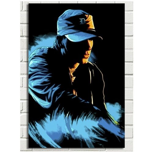 Картина по номерам Музыка Eminem Эминем - 6293 В 60x40