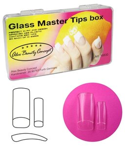 Alex Beauty Concept Типсы Типсы GLAS MASTER TIPS BOX, (100 штук)