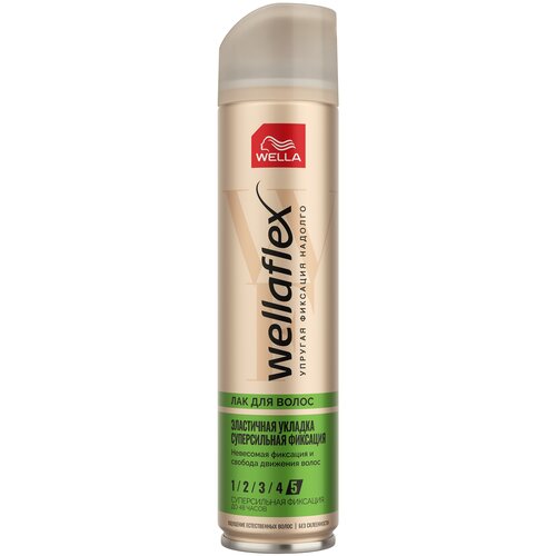 Wella Лак для волос Wellaflex, экстрасильная фиксация, 250 мл