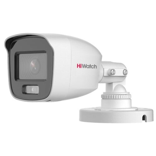 Камера видеонаблюдения аналоговая HiWatch DS-T500L(3.6mm) 3.6-3.6мм HD-CVI HD-TVI цв. корп: белый камера видеонаблюдения falcon eye fe hb2 30a 2 8 2 8мм hd cvi hd tvi цв корп белый
