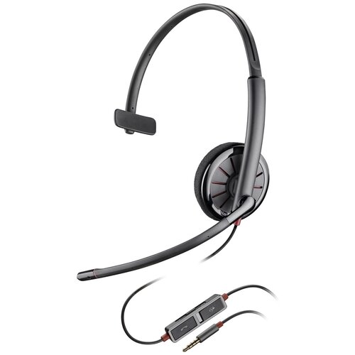 фото Plantronics blackwire c215 [205203-12] - гарнитура для ноутбука, планшета или смартфона, jack 3,5 мм, 1 ухо