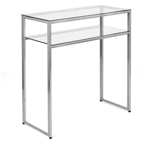Консольный стол 1043-CS grey серебряный