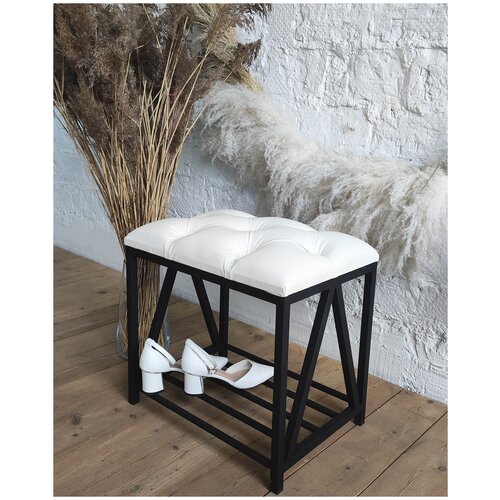 Металлическая обувница, банкетка, этажерка для обуви из металла