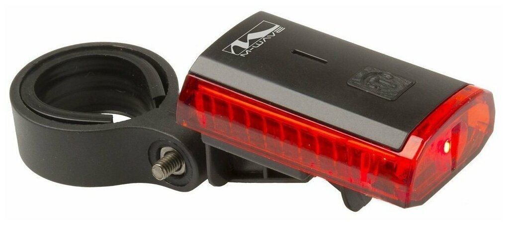 Фонарь задний 3 диода красный 23г USB M-Wave