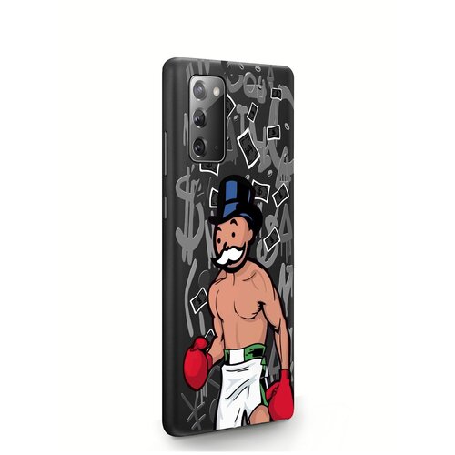 черный силиконовый чехол musthavecase для samsung galaxy s20 ultra monopoly boxing монополи боксер для самсунг галакси c20 ультра противоударный Черный силиконовый чехол MustHaveCase для Samsung Galaxy Note 20 Monopoly Boxing/ Монополи Боксер для Самсунг Галакси Ноут 20 Противоударный