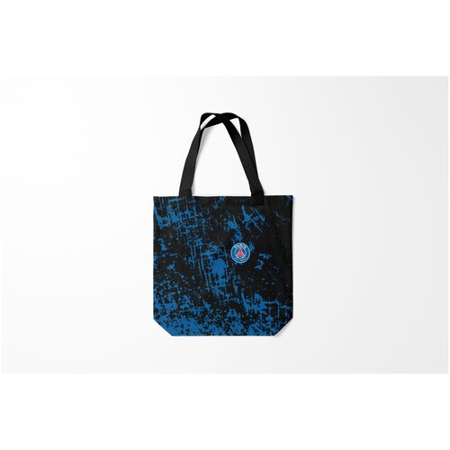 фото Сумка-шоппер / 40х40 см / футбол / psg пари сен жермен paris saint german burnettie