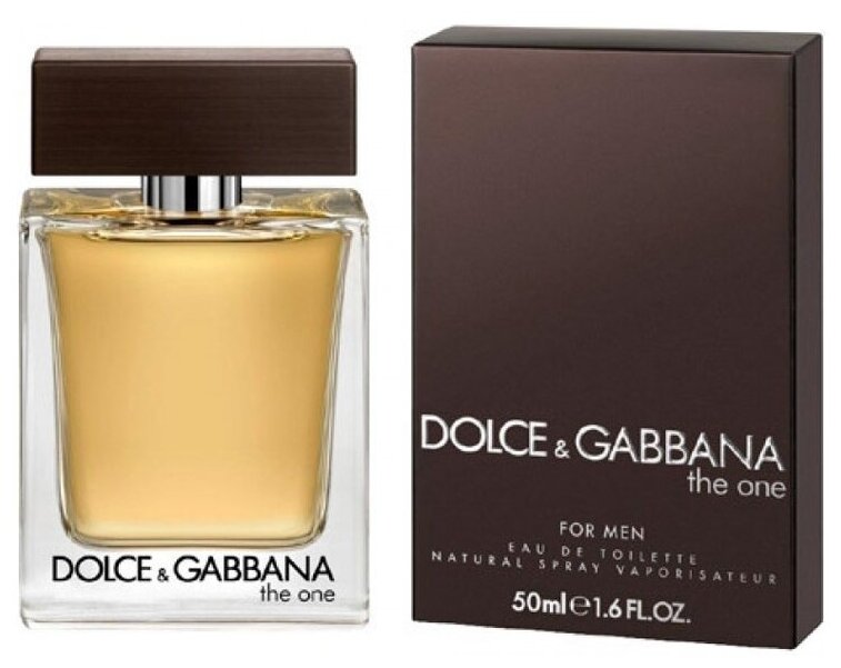 Dolce & Gabbana, The One For Men, 50 мл, туалетная вода мужская