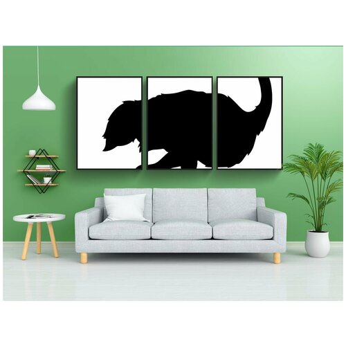 фото Набор модулных постеров для интерьера "животное, птица, нелетающих" 60x90 см. в тубусе, без рамки lotsprints