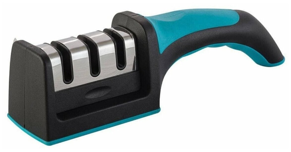 Точилка для ножей механическая / Ножеточка трёхступенчатая / Sharpener RS-168