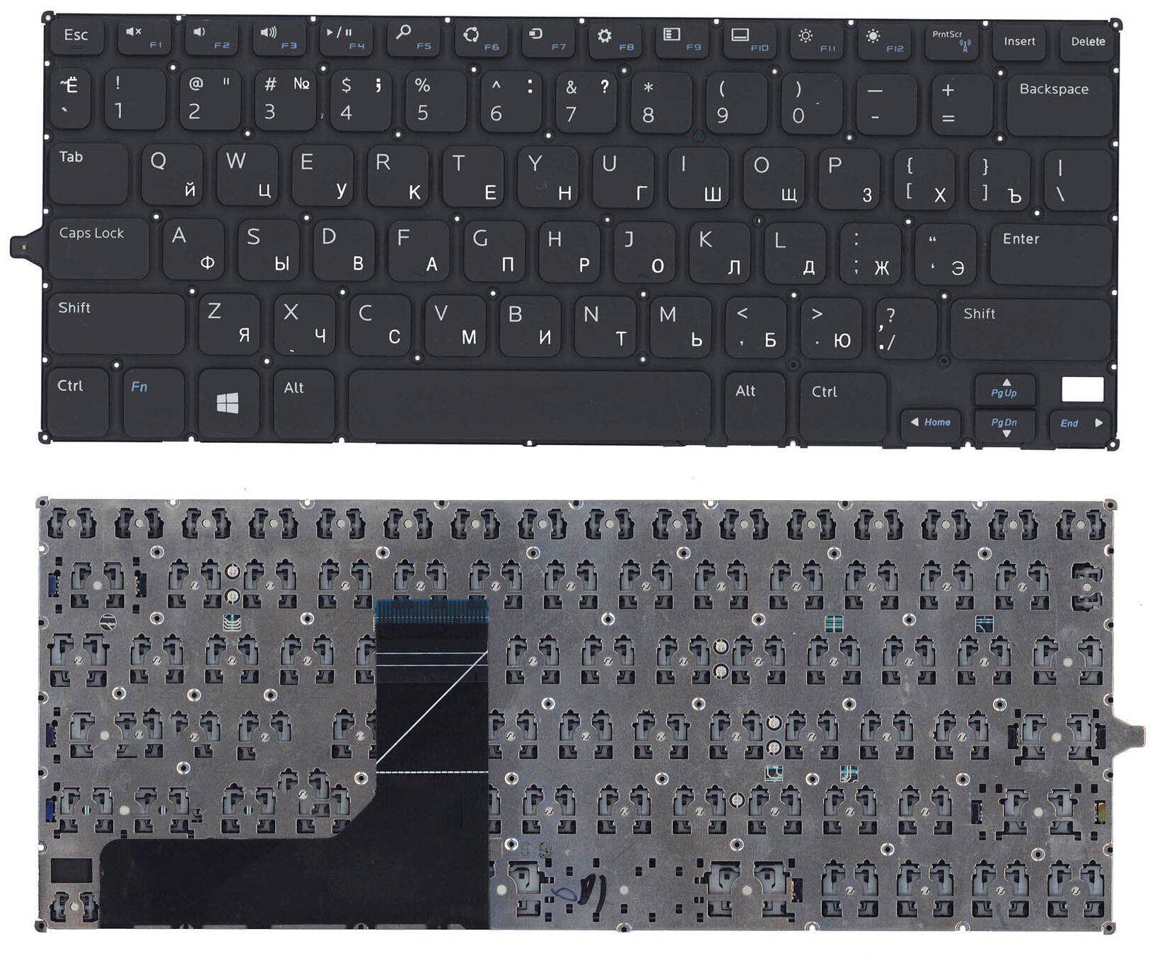 Клавиатура для ноутбука Dell Inspiron 11 3147 черная
