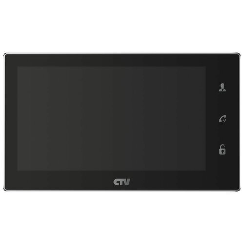 CTV-M4706AHD Монитор видеодомофона (Черный) монитор видеодомофона ctv m4705ahd черный