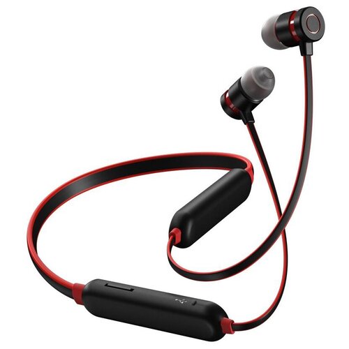 Наушники внутриканальные Remax RX-S100 bluetooth 50 цвет чёрный с красной вставкой 118800₽