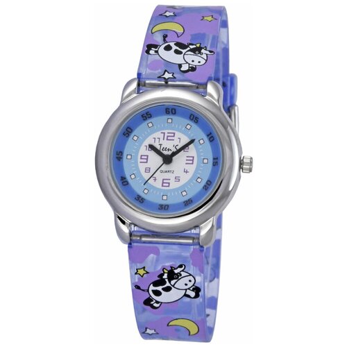 часы наручные для мальчика детские со стрелками тик так н105 2 гонки Наручные часы Тик-Так, фиолетовый
