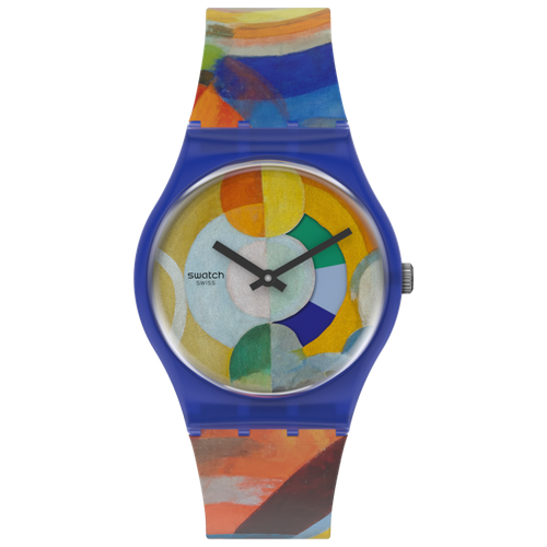 Наручные часы SWATCH CAROUSEL, BY ROBERT DELAUNAY