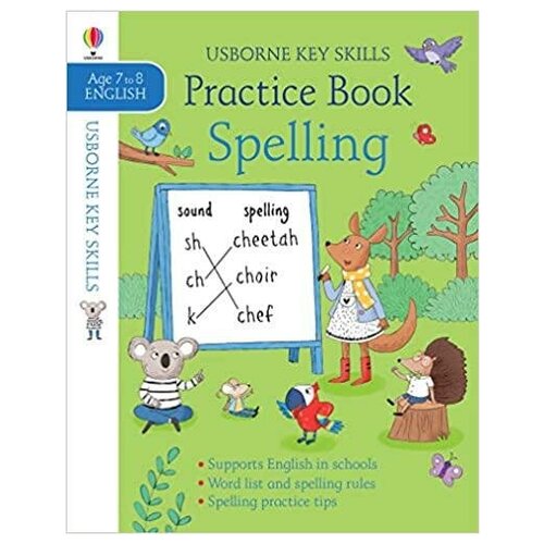 Spelling Practice Book - Age 7 to 8 English