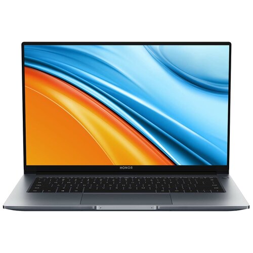 Ноутбук Honor MagicBook 14 NMH-WDQ9HN 5301AFVH, 14, IPS, AMD Ryzen 5 5500U 2.1ГГц, 6-ядерный, 8ГБ DDR4, 512ГБ SSD, AMD Radeon, Free DOS, серый ноутбук digma eve 15 c423 15 6 ips amd ryzen 3 3200u 2 6ггц 2 ядерный 8гб ddr4 512гб ssd amd radeon vega 3 windows 11 professional серый космос nr3158dxw01