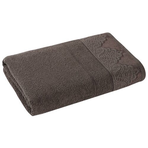 фото Karna полотенце siesta банное 70х140 см коричневый