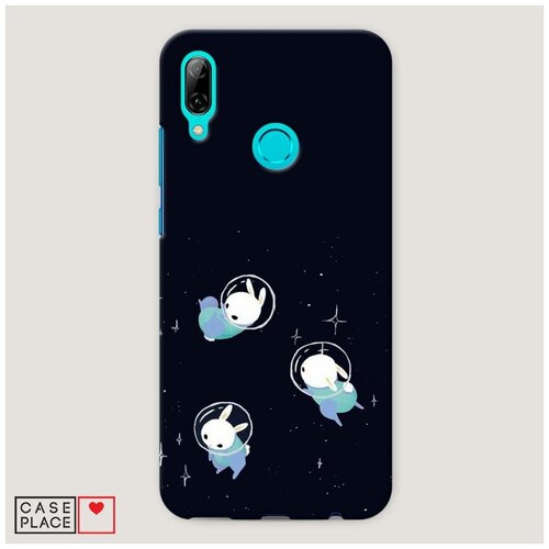 фото Пластиковый чехол "космокролики" на huawei p smart 2019 / хуавей п смарт 2019 case place
