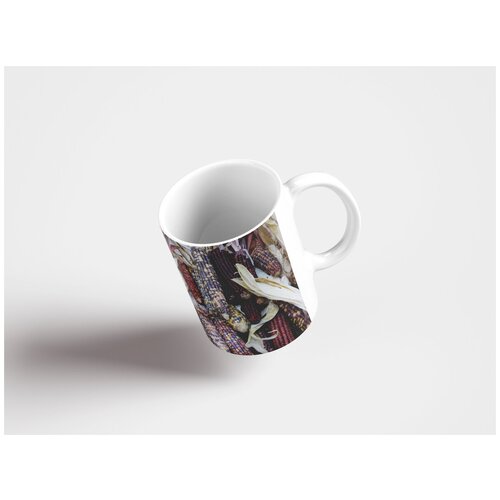 фото Кружка "овощи, кукуруза, цвета 320 мл. белая lotsprints