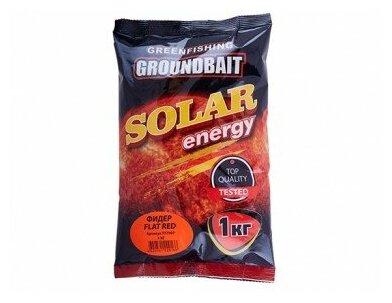 Прикормка GF Solar Energy "Фидер Flat Red" 1 кг