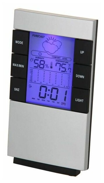 Термометр Hama TH-200, серебристый/черный - фотография № 6
