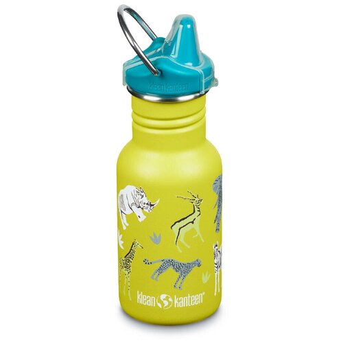 фото Детская бутылка klean kanteen kid classic narrow sippy 12oz (355 мл) safari