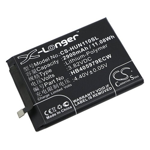 Аккумулятор CS-HUN110SL HB405979ECW для Huawei Nova 3.82V / 2900mAh / 11.08Wh чехол mypads puloka and classic для huawei y6 y6 dual sim