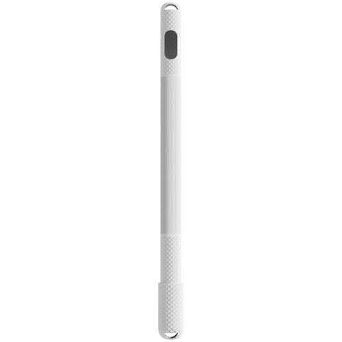 Силиконовый чехол GSMIN Pens для Apple Pencil 1 (Белый)